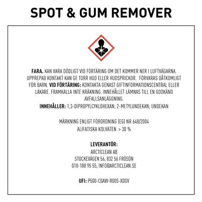 Spot & gum remover - 500 ml