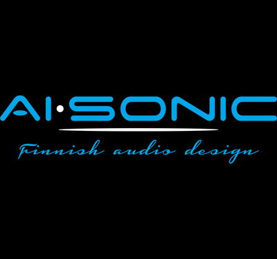 AI-SONIC STICKER blue 300x74mm AI-SONIC STICKER blue 300x74mm