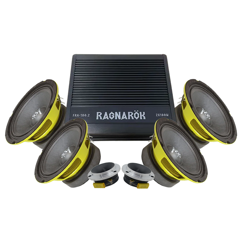 Ground Zero GZCK 165XSPL 4x6.5" Amp kit