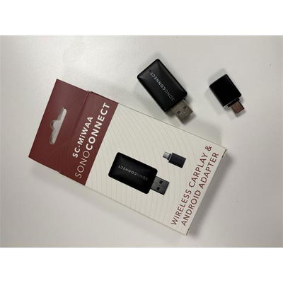 SONOCONNECT SC-MiWAA - Trådlös CarPlay och Android Auto adapter