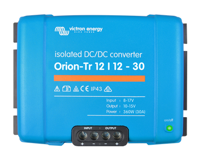 Victron Orion-Tr 12/12-30A (360W) isolerad DC-DC-omvandlare