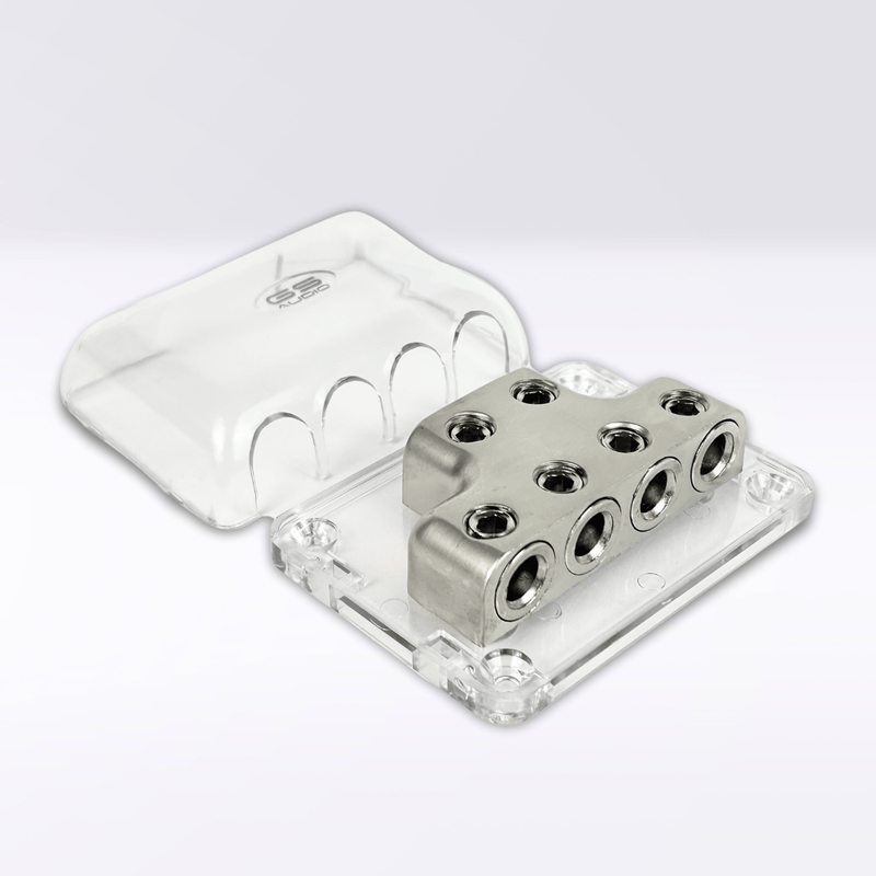 6-Way Power Distribution Block GS Audio | IN/OUT: 6x50/25