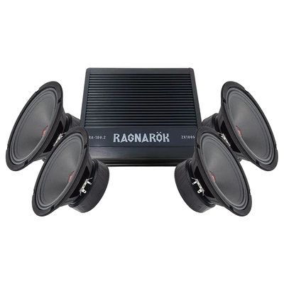 DD Audio VO-M208-S4 4x8 Amp pack