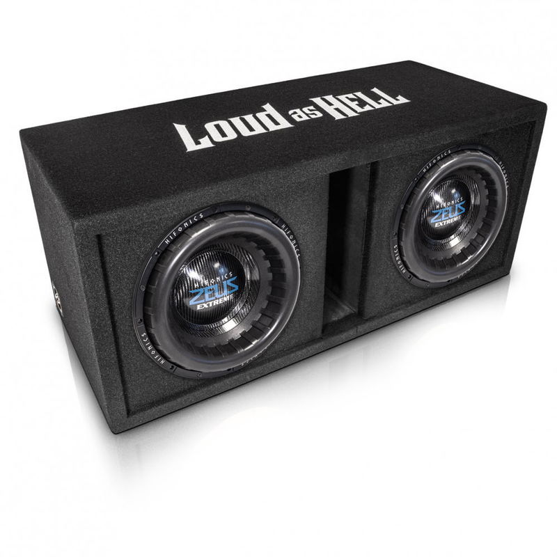 Hifonics ZEUS ZRX12 D2 2x12" LOUD AS HELL låda