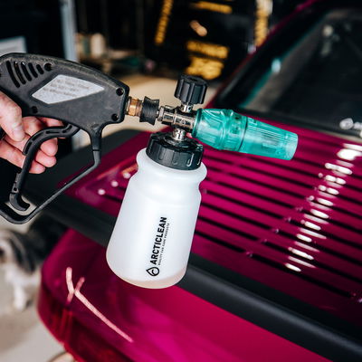 Foam lance HDPE behållare