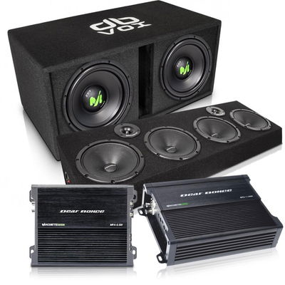 Machete planka med 2x12" baslåda Ampkit