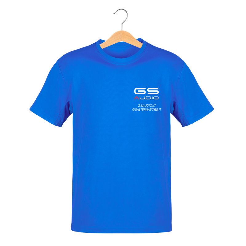 GS Audio Blue T-shirt