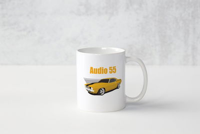 Audio 55 mugg