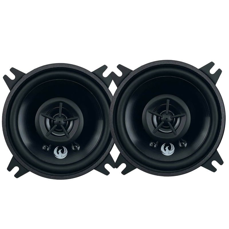 Phoenix Gold Z4CXi – 4 Inch Coaxial Speakers | Compact Basket Design For Easy Installation | Robust High Quality Construction
