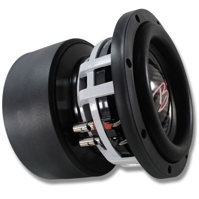 B2 Audio RAMPAGE Competition Series 6.5" 1000 Watt RMS Carbon Fiber Dual 1-Ohm 2" Voice Coil Subwoofer B2 Audio RAMPAGE Competition Series 6.5" 1000 Watt RMS Carbon Fiber Dual 1-Ohm 2" Voice Coil Subwoofer
