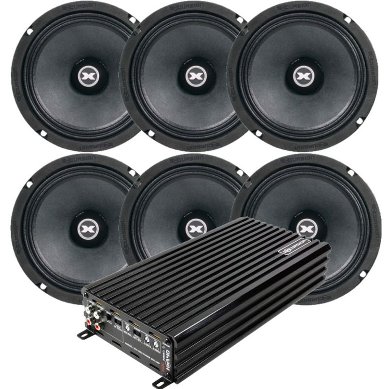 Excursion 6.5" 6-pack Ampkit