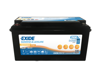 Exide Litium 12V 200Ah Heat-Bluetooth