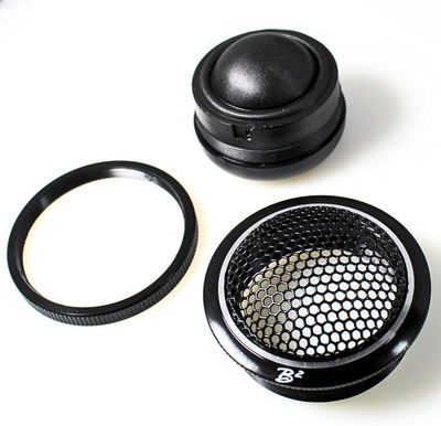 B2 Audio Pair of Mani Series 1.5" 15 Watts RMS 4 Ohms Flush Mount Tweeters B2 Audio Pair of Mani Series 1.5" 15 Watts RMS 4 Ohms Flush Mount Tweeters