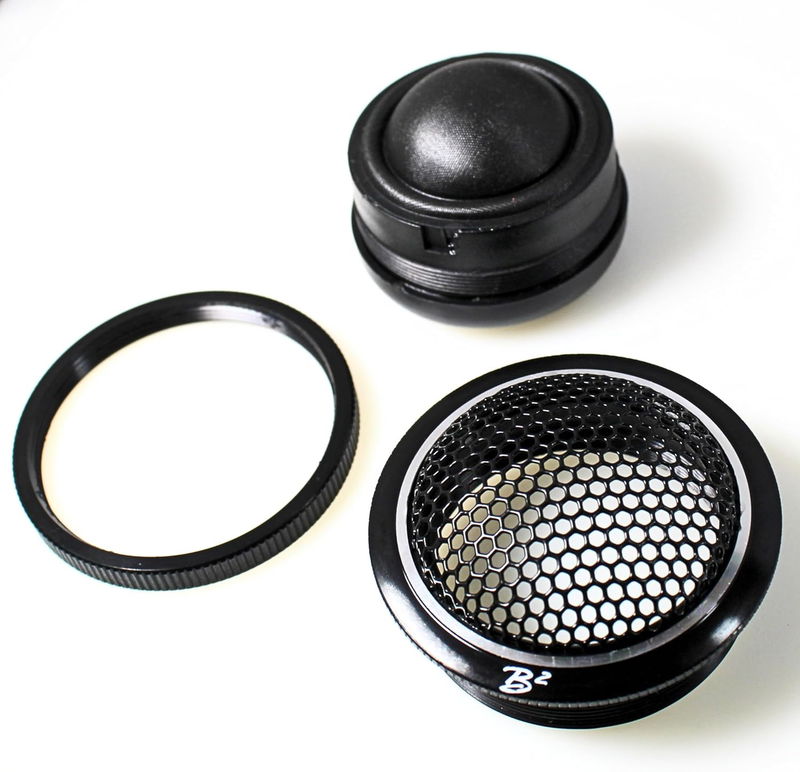 B2 Audio Pair of Mani Series 1.5" 15 Watts RMS 4 Ohms Flush Mount Tweeters B2 Audio Pair of Mani Series 1.5" 15 Watts RMS 4 Ohms Flush Mount Tweeters