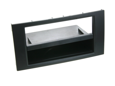 ACV 281114-08-1 1-DIN facia plate with pocket Ford black 100622