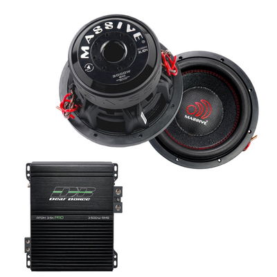 Massive Audio 2x10" SUMMO XL ampkit