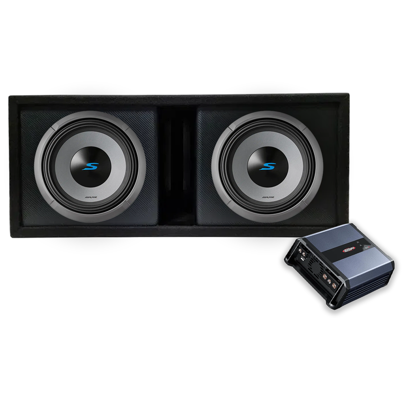 Alpine S2-W12 2x12" baskit