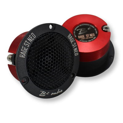 B2 Audio RAGE Series Pair of 1" 4-Ohm 75 Watt RMS Neodymium Tweeters, OD 2.95" RAGE ST NEO B2 Audio RAGE Series Pair of 1" 4-Ohm 75 Watt RMS Neodymium Tweeters, OD 2.95" RAGE ST NEO