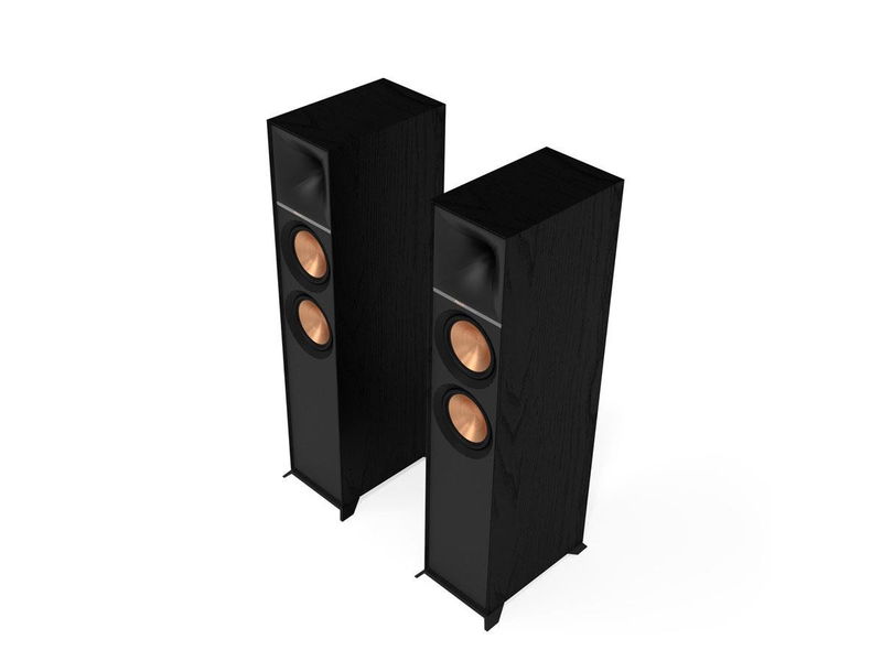 Klipsch R-600F, golvhögtalare, svart