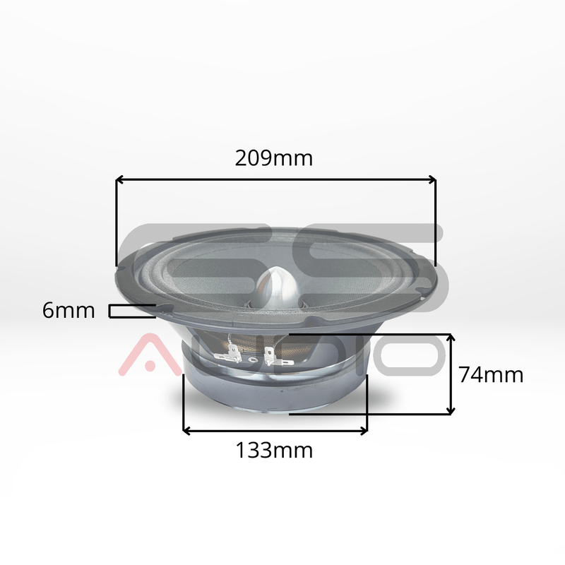 GS Audio Platinum FLAT MK2 8"