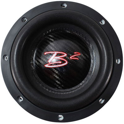 B2 Audio RAMPAGE Competition Series 6.5" 1000 Watt RMS Carbon Fiber Dual 2-Ohm 2" Voice Coil Subwoofer B2 Audio RAMPAGE Competition Series 6.5" 1000 Watt RMS Carbon Fiber Dual 2-Ohm 2" Voice Coil Subwoofer
