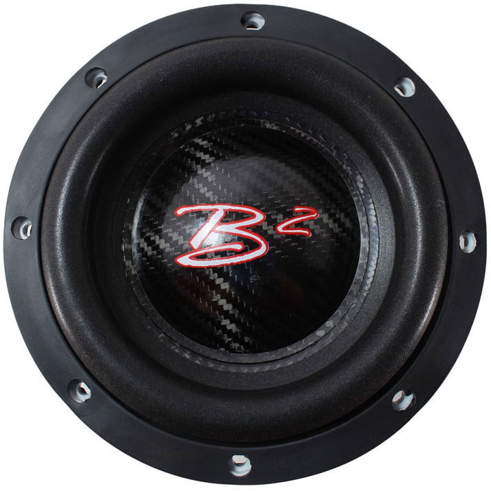 B2 Audio RAMPAGE Competition Series 6.5" 1000 Watt RMS Carbon Fiber Dual 2-Ohm 2" Voice Coil Subwoofer B2 Audio RAMPAGE Competition Series 6.5" 1000 Watt RMS Carbon Fiber Dual 2-Ohm 2" Voice Coil Subwoofer
