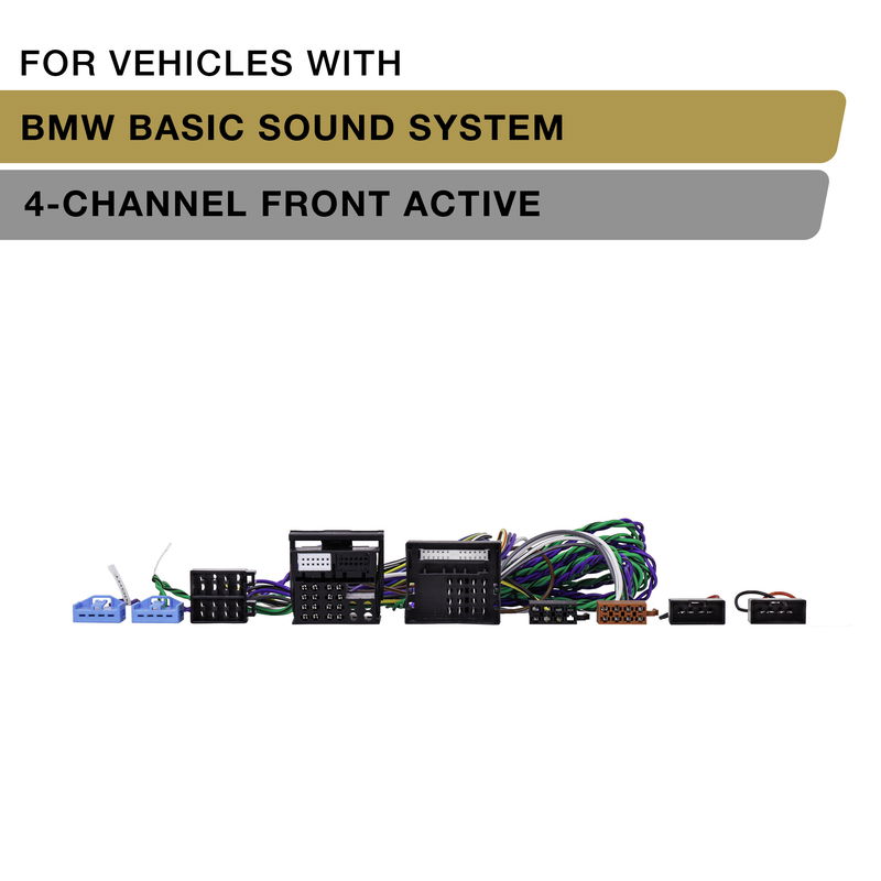Phoenix Gold ZDT-ZDT-BMW1 Active cable for BMW with Basic Sound System with a Quadlock
