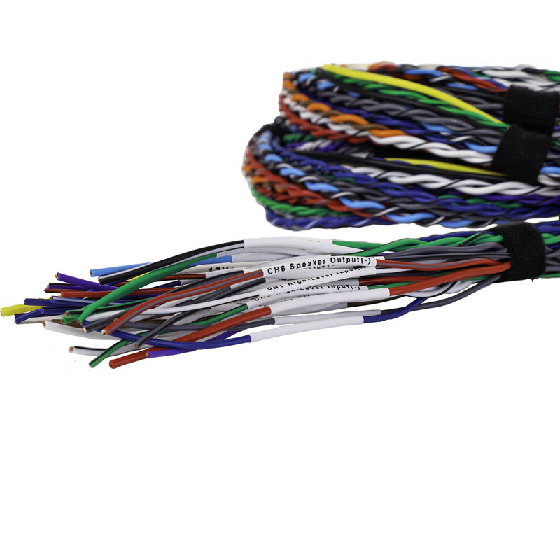 Phoenix Gold ZDA6.8-UNI3 Universal 6-CH DSP Amplifier Power-Up kit, 300cm long