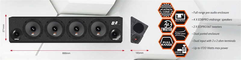 Edge DB-serien Probox 6,5"