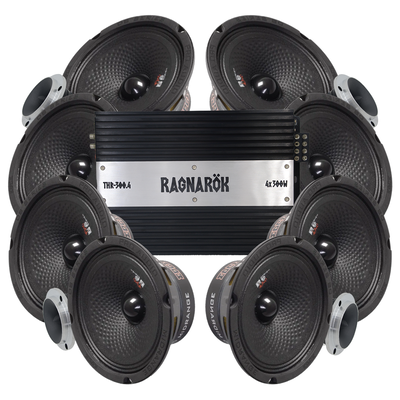 Edge EDBPRO6-E3 8x6.5" Amp kit