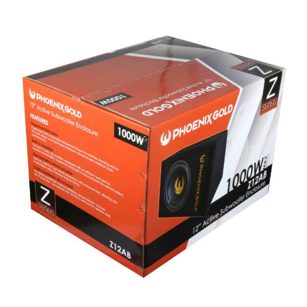 Phoenix Gold Z12AB - 12" Active Subwoofer – 500W