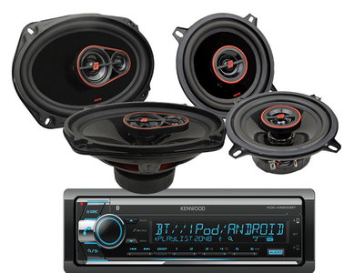 Kenwood KDC-X5200BT & Cerwin-Vega HED bilhögtalare