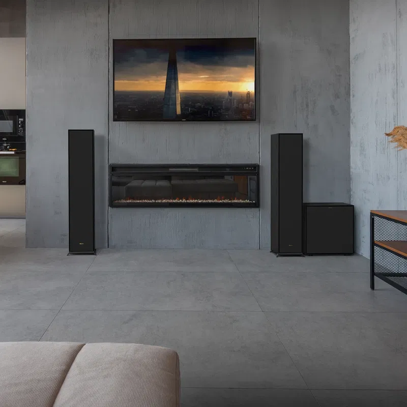 Klipsch R-121SW, subwoofer, svart