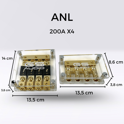 GS Audio HIGH-END ANL Ström & Jordblock 4