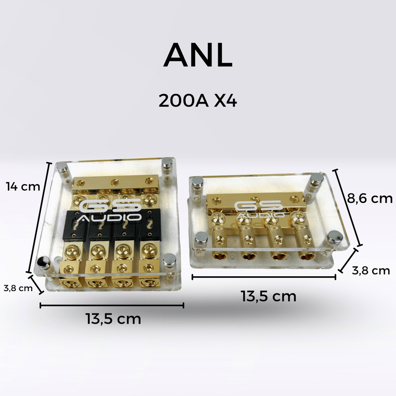 GS Audio HIGH-END ANL Ström & Jordblock 4