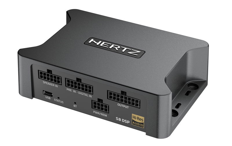 Hertz S8 DSP, kompakt ljudprocessor med stöd för Hi-Res