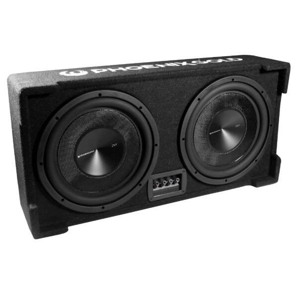 Phoenix Gold ZX212PBS - 1000W Max Power Slim Passive Subwoofer Box