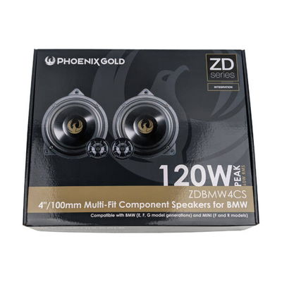 Phoenix Gold ZDBMW4CS - ZDBMW4CS 120W BMW Speaker Upgrade Kit