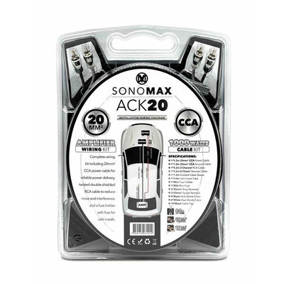 Cable kit 20mm2 5,2m CCA with RCA
