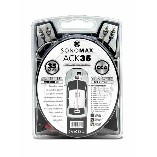 Cable kit 35mm2 5,2m CCA with RCA