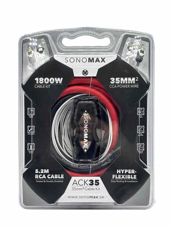 Cable kit 35mm2 5,2m CCA with RCA