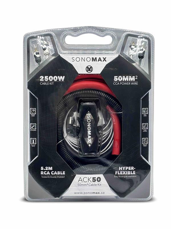 Cable kit 50mm2 5,2m CCA with RCA