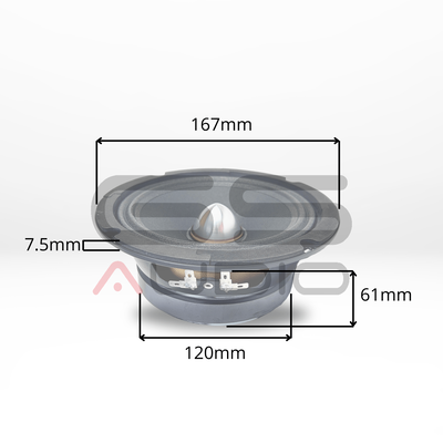 GS Audio Platinum FLAT MK2 6.5"