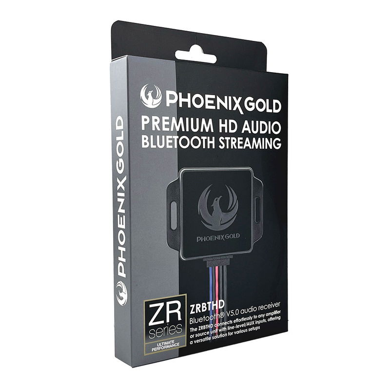 Phoenix Gold ZRBTHD Premium Bluetooth® V5.0 audio receiver