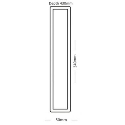 Baslåda Silver 12" 50L, 505x385x400mm