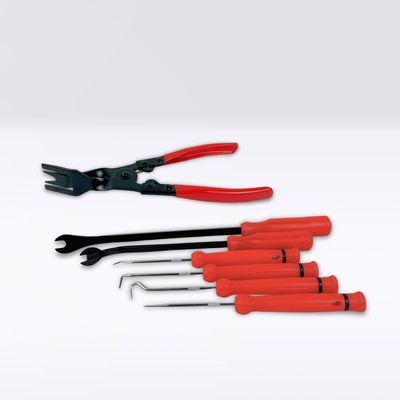 Car Panel Disassembly and Car Audio Installation Tool Kit - 43 Pieces with Case