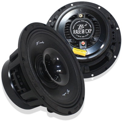 B2 Audio RAGE CXP 10" 4-Ohm 300 Watt RMS Hybrid Coaxial Speaker Pair