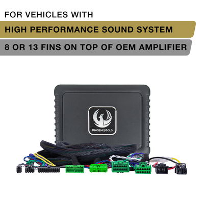 Phoenix Gold ZDAP-VOL2 Plug & Play DSP Power-Up Kit for Volvo vehicles from 2018 – Up with 8- or 13-fin OEM amplifier