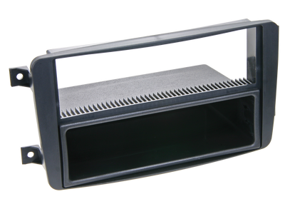 ACV 281190-02 1-DIN facia plate with pocket Mercedes black