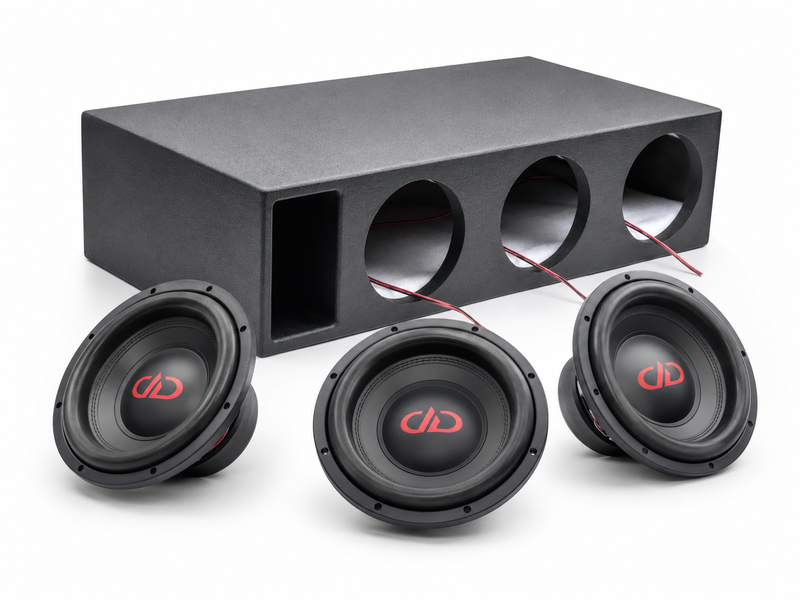 DD Audio 208e Cheva 3x8" baslåda
